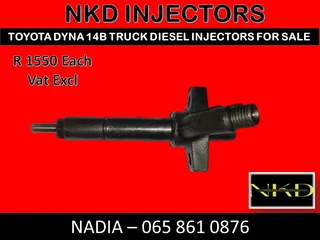 Toyota Dyna 14b Diesel Injectors For Sale Or Recon