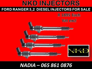 Ford Ranger 3.2 Diesel Injectors For Sale Or Recon