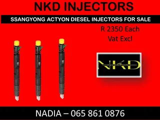 Ssangyong Actyon Diesel Injectors For Sale Or Recon