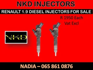 Renault 1.9 Diesel Injectors For Sale Or Recon