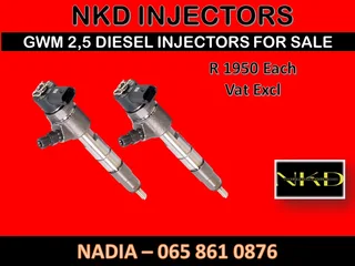 Gwm 2.5l Diesel Injectors For Sale Or Recon