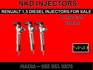 Renault 1.5 Diesel Injectors For Sale With Warranty