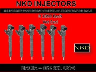Mercedes C220 Diesel Injectors For Sale Or To Recon