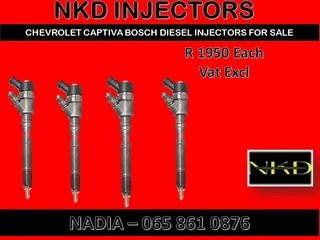 Chevrolet Captiva Diesel Injectors For Sale Or To Recon