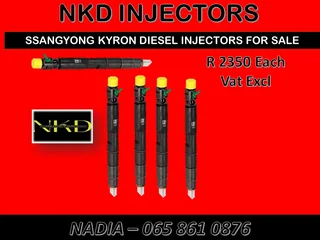 Ssangyong Kyron Diesel Injectors For Sale Or To Recon