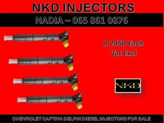 Captiva Delphi Diesel Injectors For Sale Nationwide