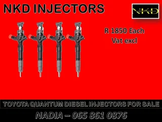 Toyota Qantum Diesel Injectors For Sale Nationwide