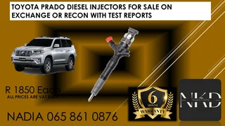 Toyota Prado Diesel Injectors For Sale Nationwide