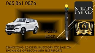 Sangyong 2.0 Diesel Injectors For Sale Nationwide