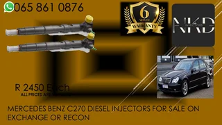 Mercedes C270 Diesel Injectors For Sale Nationwide
