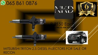 Mitsubishi Triton 2.5 Diesel Injectors For Sale With Warranty