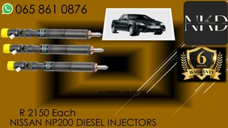 Nissan Np200 Diesel Injectors For Sale With Warranty