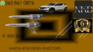 Mazda Bt50 Diesel Injectors For Sale With Warranty