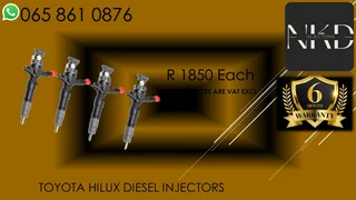 Toyota Hilux Diesel Injectors For Sale With Warranty