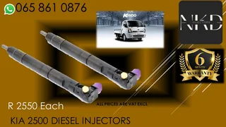 Kia 2500 Diesel Injectors For Sale With Warranty