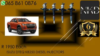 Isuzu Dteq Kb250 Diesel Injectors For Sale With Test Report