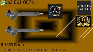 Mercedes C270 Diesel Injectors For Sale With Test Report