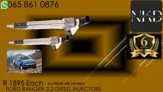 Ford Ranger 2.2 Diesel Injectors For Sale With Warranty