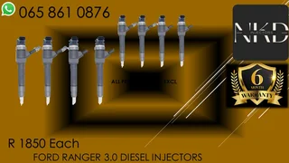 Ford Ranger 3.0 Diesel Injectors For Sale With Test Report