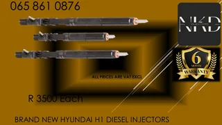 New Hyundai H1 Diesel Injectors For Sale With Test Report