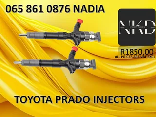 Toyota Prado Diesel Ijectors For Sale Or Recon