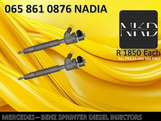 Mercedes Benz Sprinter Diesel Injectors For Sale Or To Recon