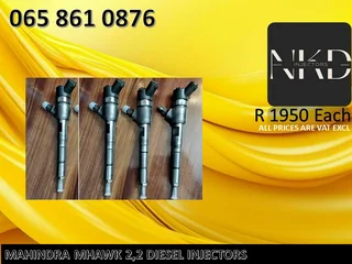 Mahindra Mhawk 2.2 Diesel Injectors For Sale Or To Recon