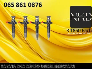 Toyota D4d Diesel Injectors For Sale Or To Recon
