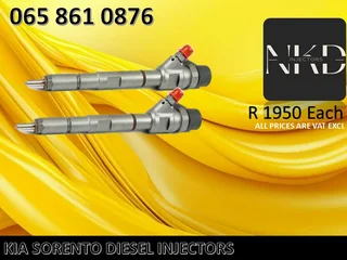 Kia Sorento Diesel Injectors For Sale With Warranty