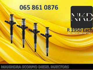 Mahindra Scorpio Diesel Injectors For Sale With Warranty