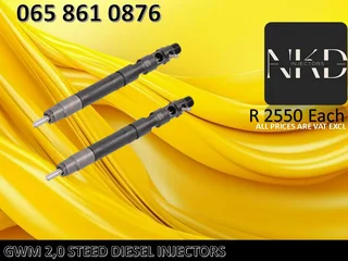 Gwm 2.0 Steed Diesel Injectors For Sale With Warranty
