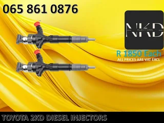 Toyota 2kd Diesel Injectors For Sale With Warranty