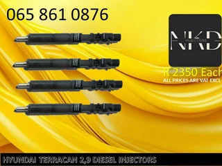 Hyundai Terrican 2.9 Diesel Injectors For Sale With Warranty