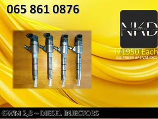 Gwm 2.8 Diesel Injectors For Sale With Warranty