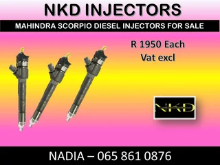 Mahindra Scorpio Diesel Injectors For Sale With Warranty