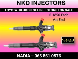 Toyota Hilux Diesel Injectors For Sale Nationwide
