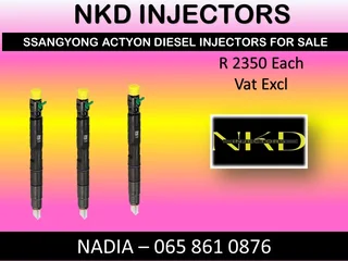 Ssangyong Actyon Diesel Injectors For Sale Nationwide