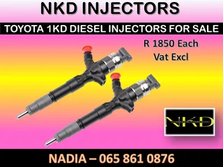 Toyota 1kd Diesel Injectors For Sale With Warranty