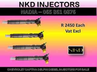 Captiva Delphi Diesel Injectors For Sale On Exchange