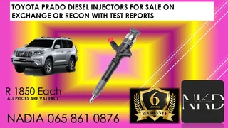 Toyota Prado Diesel Injectors For Sale With Test Report