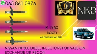 Nissan Np300 Diesel Injectors For Sale With Test Report
