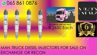 Man Truck Diesel Injectors For Sale With Test Report