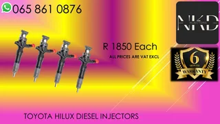 Toyota Hilux Diesel Injectors For Sale With Test Report