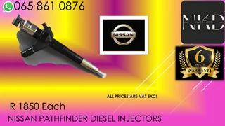 Nissan Pathfinder Diesel Injectors For Sale With Test Report