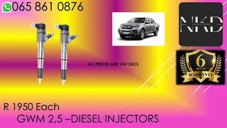 Gwm 2.5 Diesel Injectors For Sale With Test Report