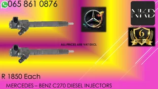 Mercedes C270 Diesel Injectors For Sale With Test Report