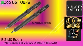 Mercedes C220 Diesel Injectors For Sale With Test Report