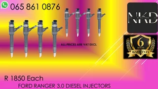 Ford Ranger 3.0 Diesel Injectors For Sale With Test Report