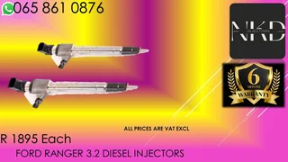 Ford Ranger 3.2 Diesel Injectors For Sale With Test Report