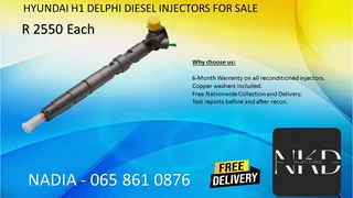 Hyundai H1 Diesel Injectors For Sale With Test Report